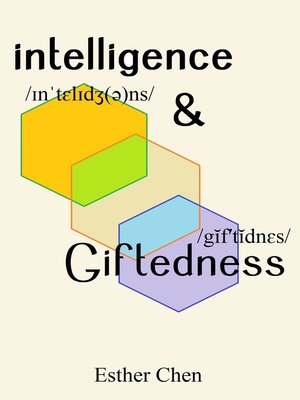 cover image of Intelligence and Giftedness